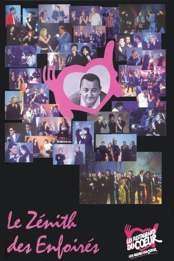Постер Les Enfoirés 1997 - Le Zénith des Enfoirés